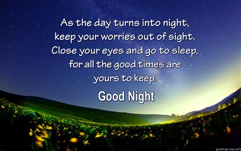 a good night wish|good night message for clients.